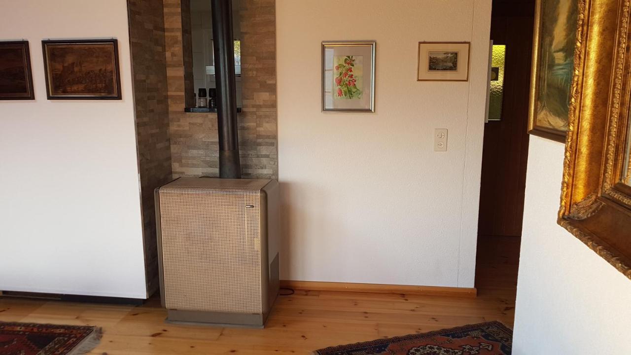 Traumhaftes Chalet Mit Seesicht Krattigen Exteriér fotografie
